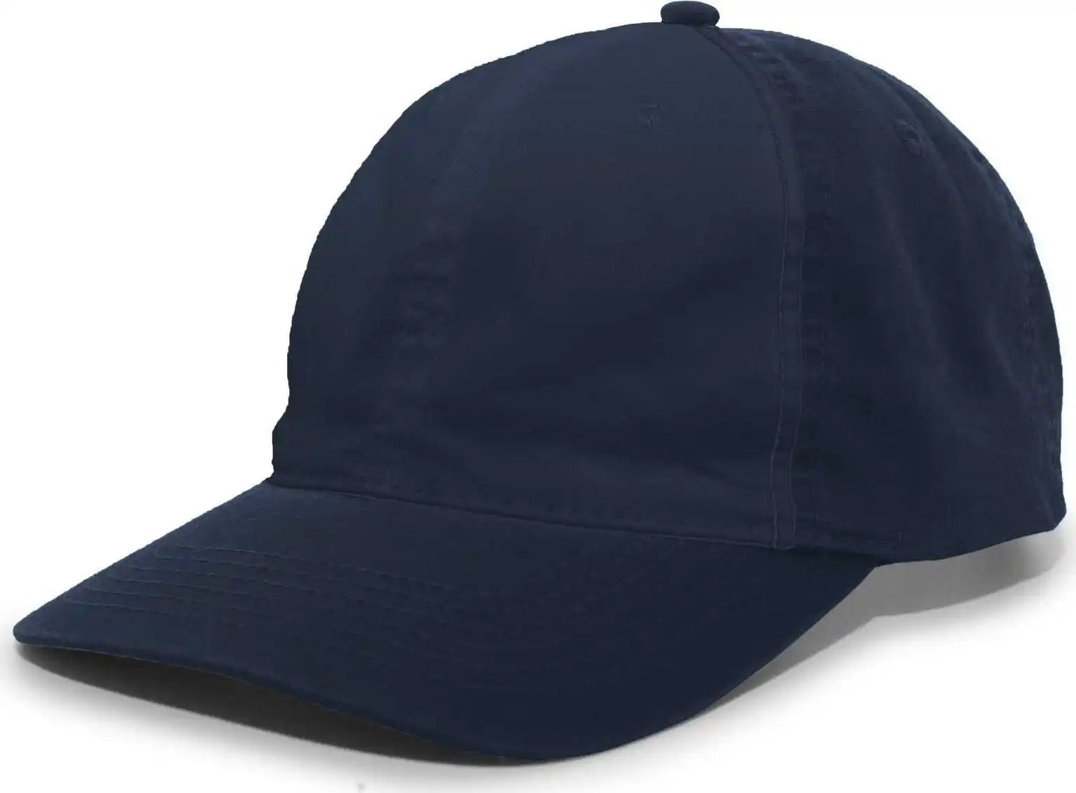Pacific Headwear V57 Vintage Cotton Buckle Back Cap - Navy - 7’’ - 7 7/8’’