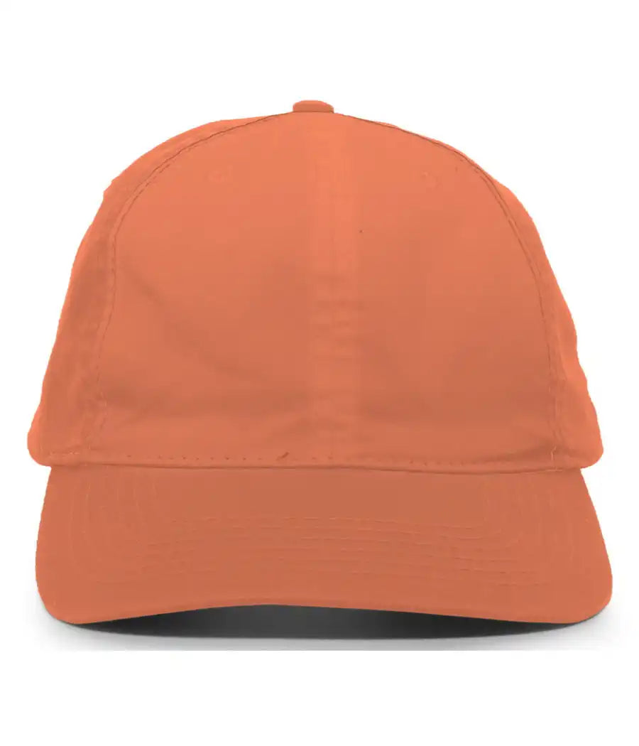 Pacific Headwear V57 Vintage Cotton Buckle Back Cap - Orange - 7’’ - 7 7/8’’