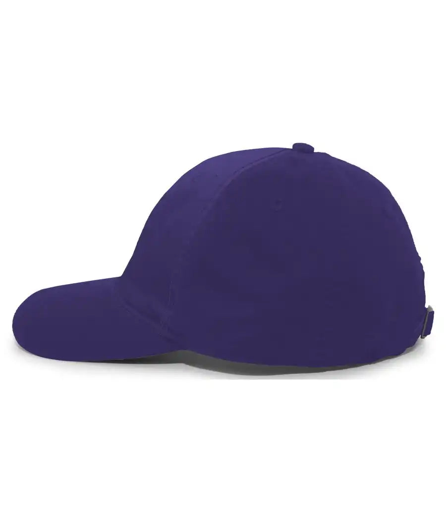 Pacific Headwear V57 Vintage Cotton Buckle Back Cap - Purple - 7’’ - 7 7/8’’