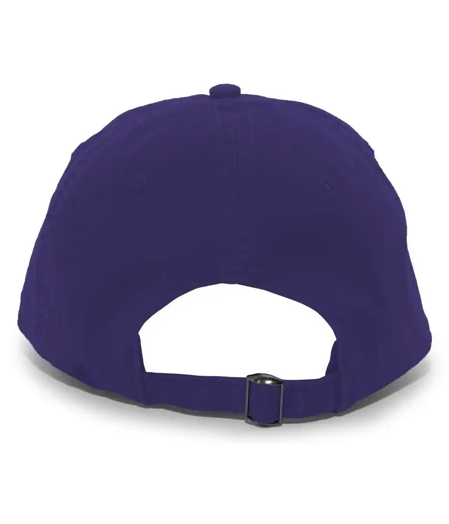 Pacific Headwear V57 Vintage Cotton Buckle Back Cap - Purple - 7’’ - 7 7/8’’