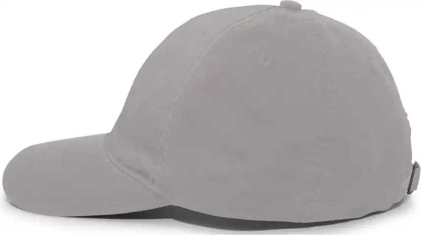 Pacific Headwear V57 Vintage Cotton Buckle Back Cap - Silver - Light Gray / 7’’ - 7 7/8’’