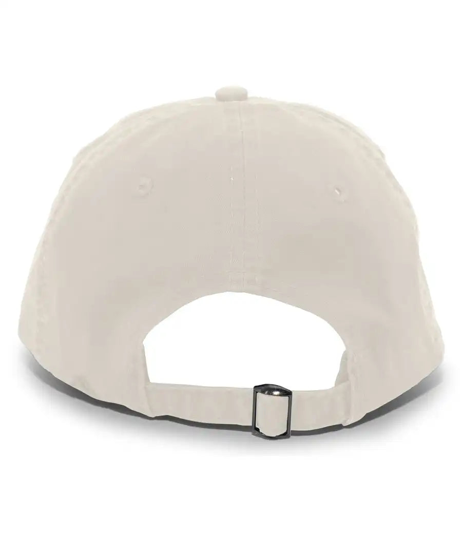 Pacific Headwear V57 Vintage Cotton Buckle Back Cap - Stone - Ivory / 7’’ - 7 7/8’’