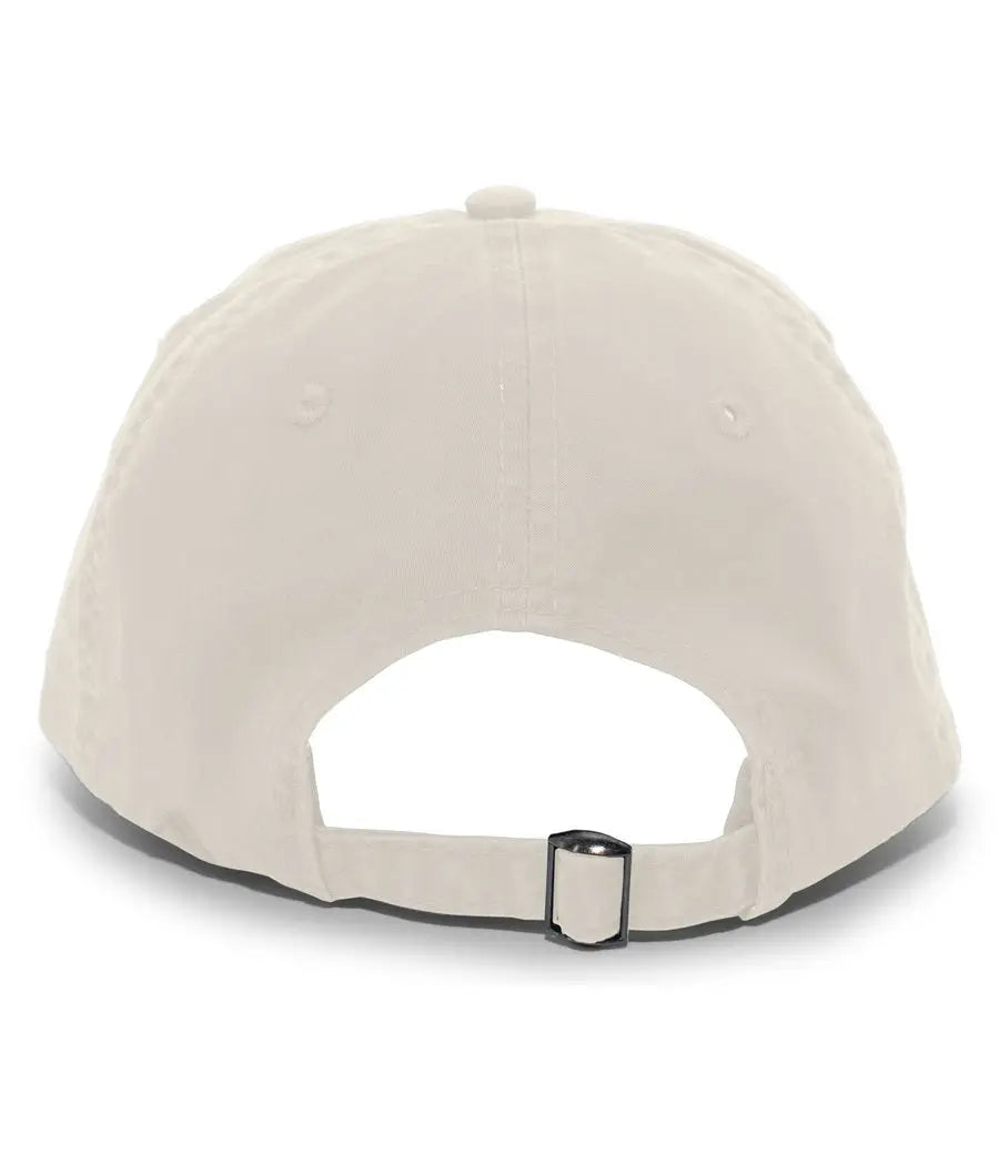 Pacific Headwear V57 Vintage Cotton Buckle Back Cap - Stone - Ivory / 7’’ - 7 7/8’’