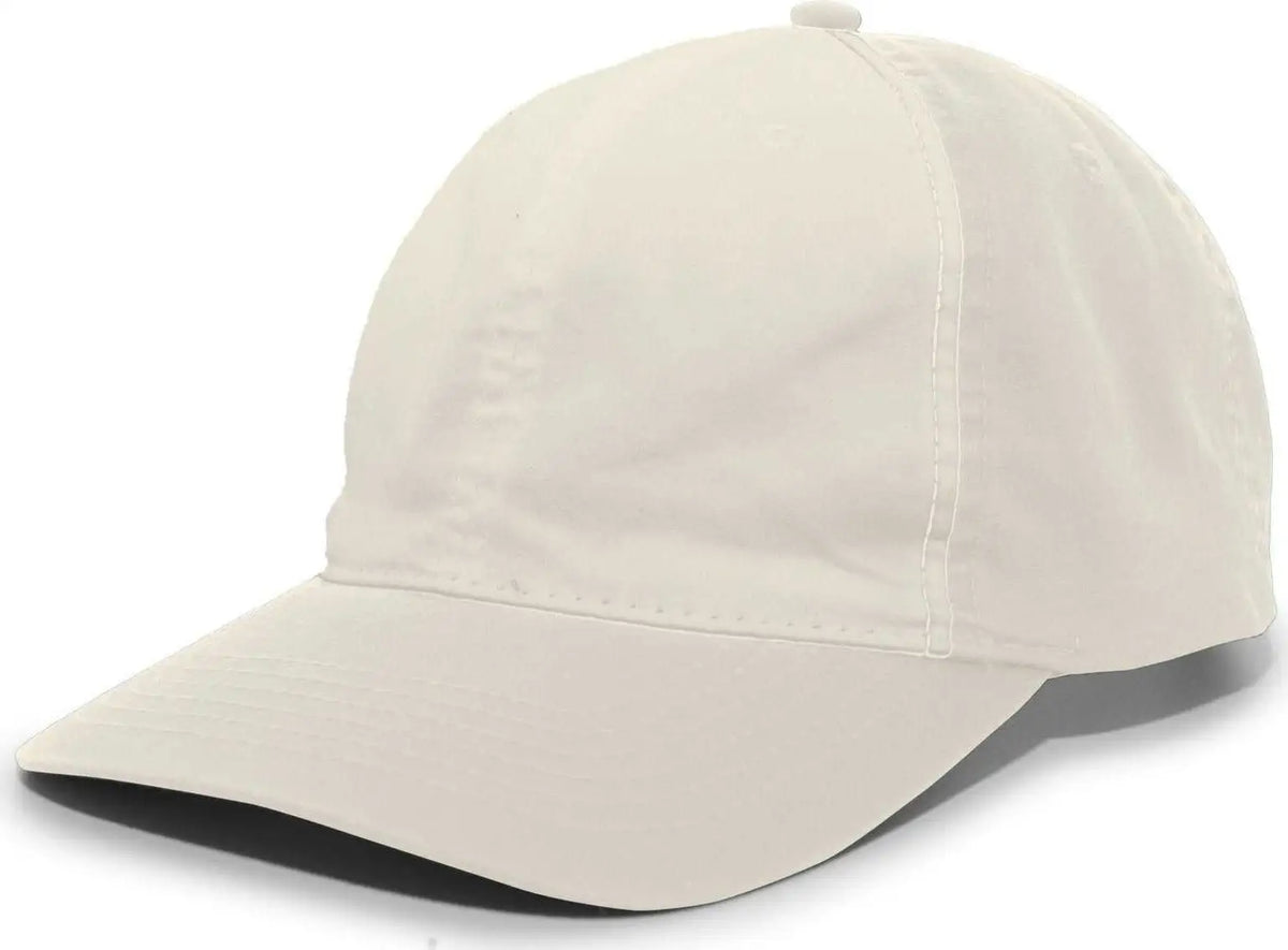 Pacific Headwear V57 Vintage Cotton Buckle Back Cap - Stone