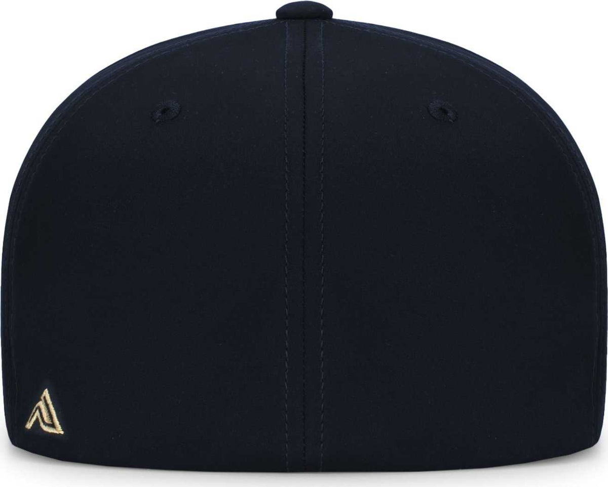 Pacific Headwear ES471 Premium Lightweight Perforated Pacflex Coolcore Cap - Vegas Black Black - HIT a Double - 2