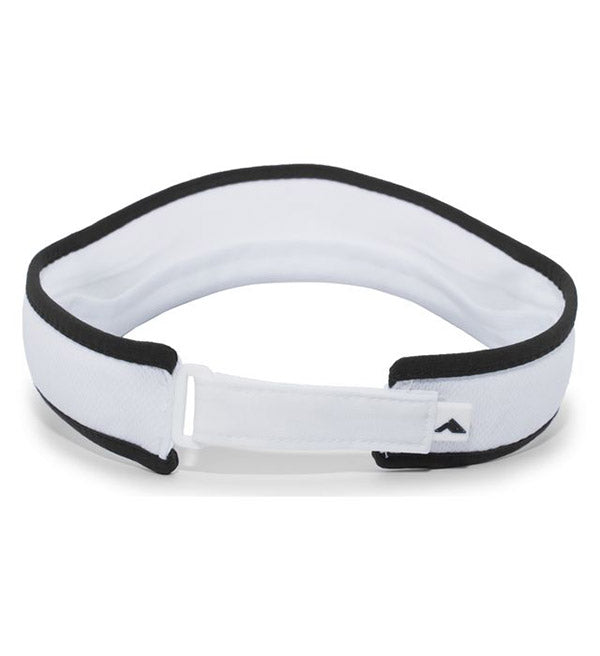 Pacific Lite Active Visor (u) (white/black) - Wht / Os