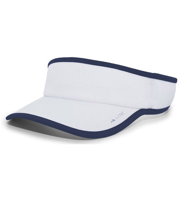 Pacific Lite Active Visor (u) (white/navy) - Wht / Os