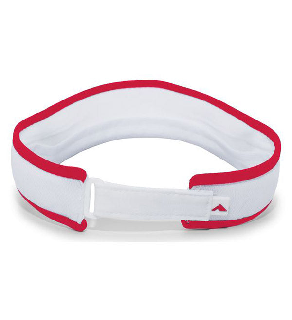 Pacific Lite Active Visor (u) (white/red) - Wht / Os