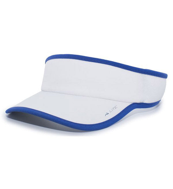 Pacific Lite Active Visor (u) (white/royal) - Wht / Os