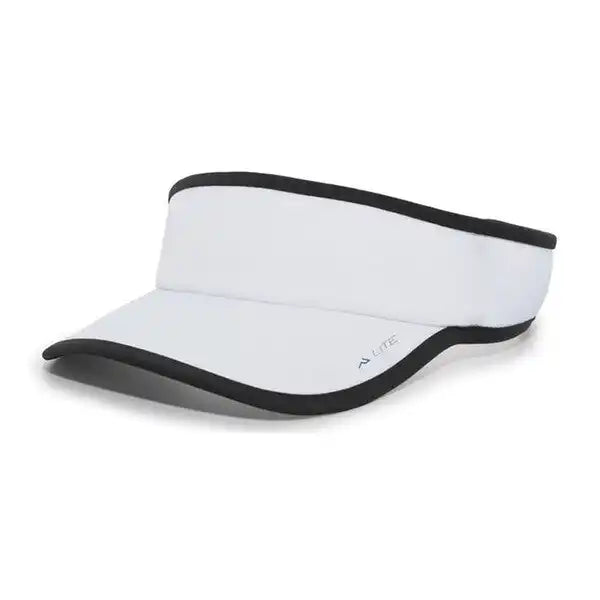 Pacific Lite Active Visor Unisex - White Black