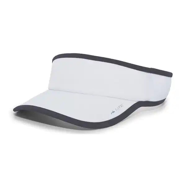 Pacific Lite Active Visor Unisex - White Gray