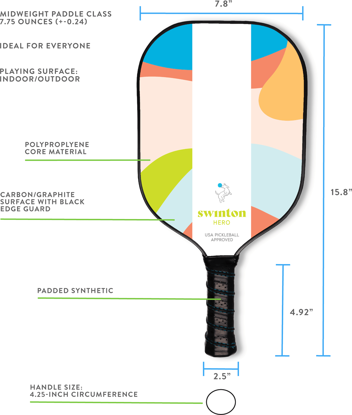 Hero Breeze Pickleball Paddle