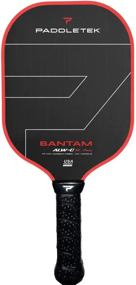 Paddletek Bantam Alw-c 12.7 Pickleball Paddle - Wildfire Black