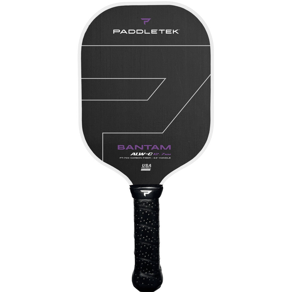 Paddletek Bantam ALW-C 12.7 Pickleball Paddle - Aurora Black - HIT a Double