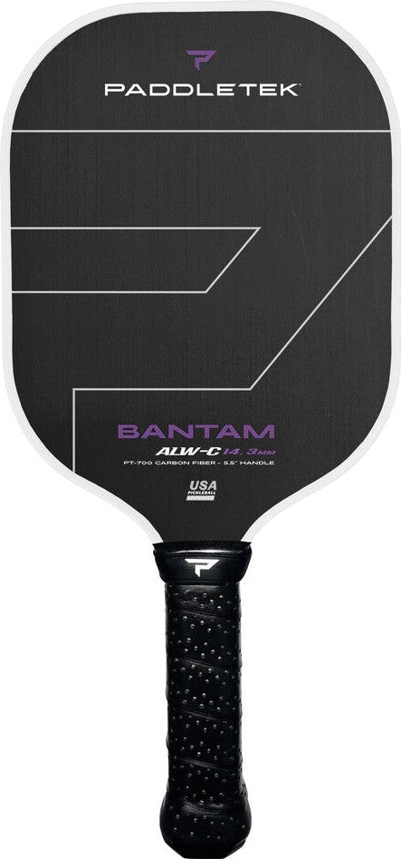 Paddletek Bantam ALW-C 14.3 Pickleball Paddle - Aurora Black - HIT a Double