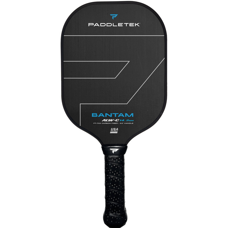 Paddletek Bantam ALW-C 14.3 Pickleball Paddle - Riptide Black - HIT a Double