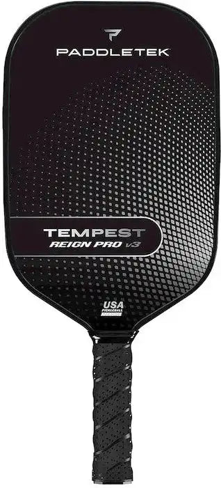 Paddletek Tempest Reign Pro V3 Pickleball Paddle - Platinum