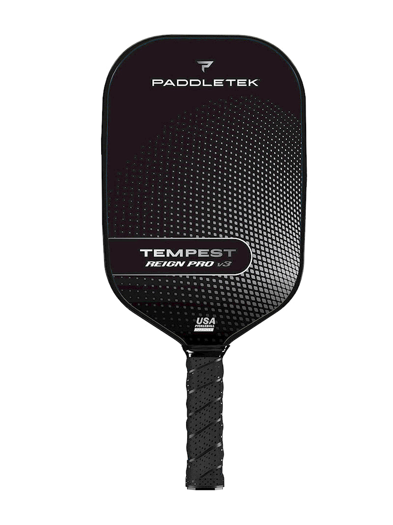 Paddletek Tempest Reign Pro V3 Pickleball Paddle (platinum) - Sil / Os