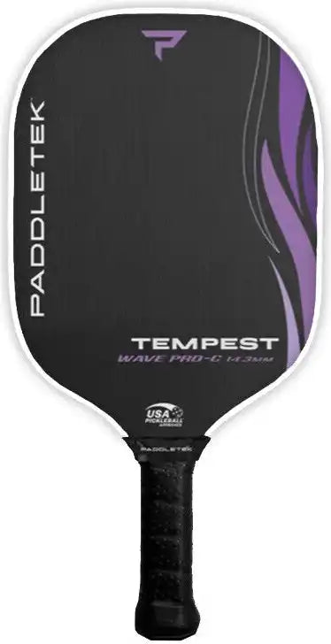 Paddletek Tempest Wave Pro-c 14.3 Pickleball Paddle - Aurora