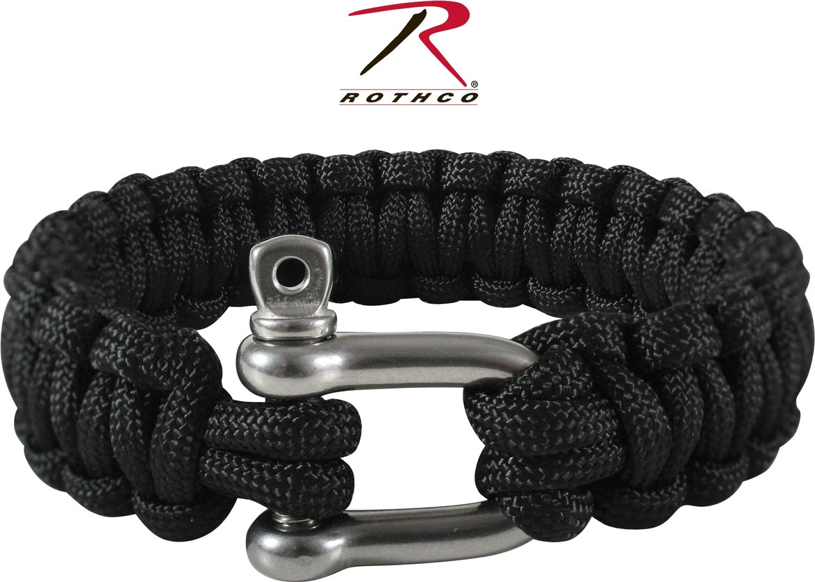 Paracord Bracelet with D-shackle