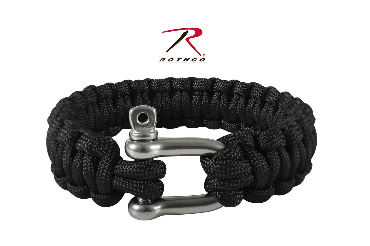 Paracord Bracelet with D-shackle