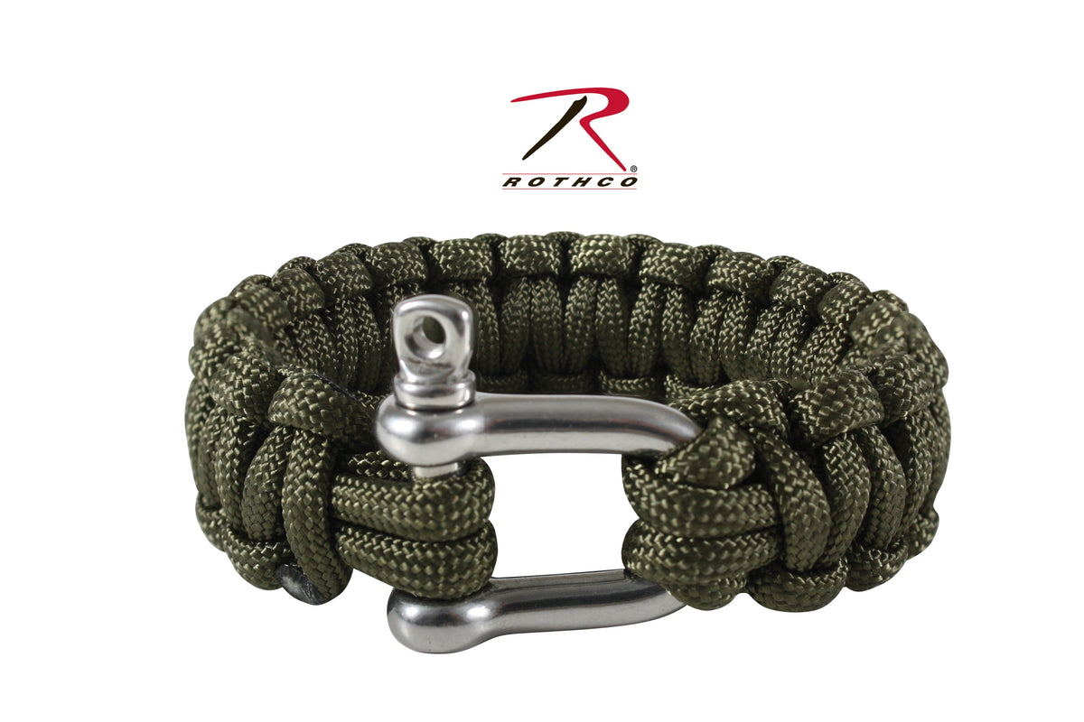 Paracord Bracelet with D-shackle