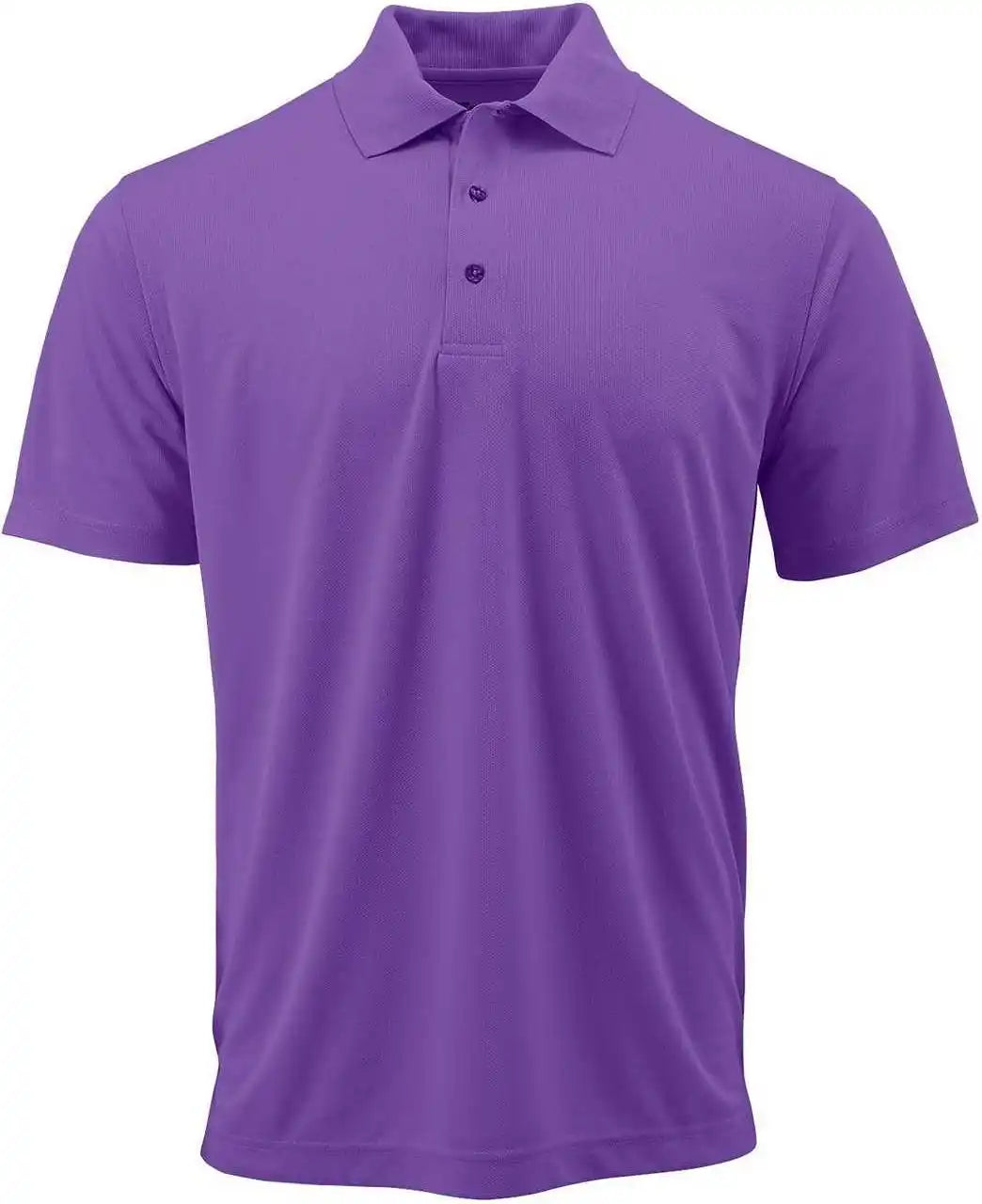 Paragon 100 Adult Solid Mesh Polo - Grape