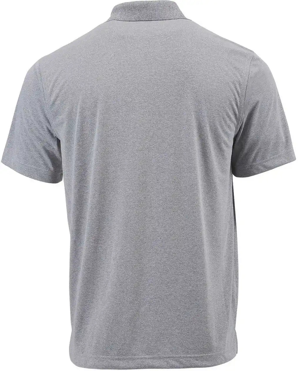 Paragon 100 Adult Solid Mesh Polo - Heather Gray