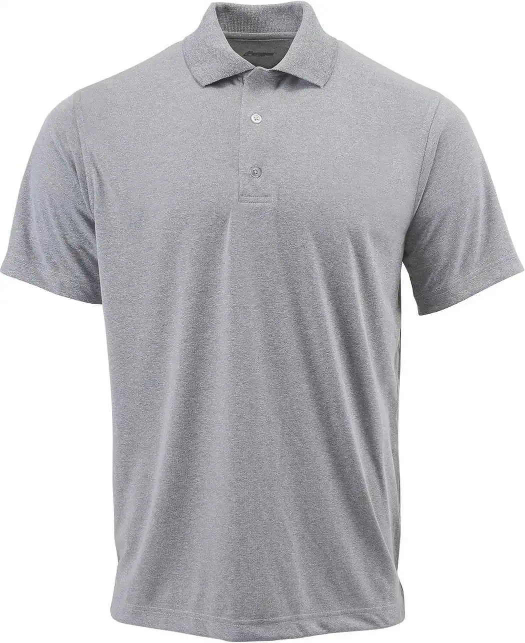 Paragon 100 Adult Solid Mesh Polo - Heather Gray