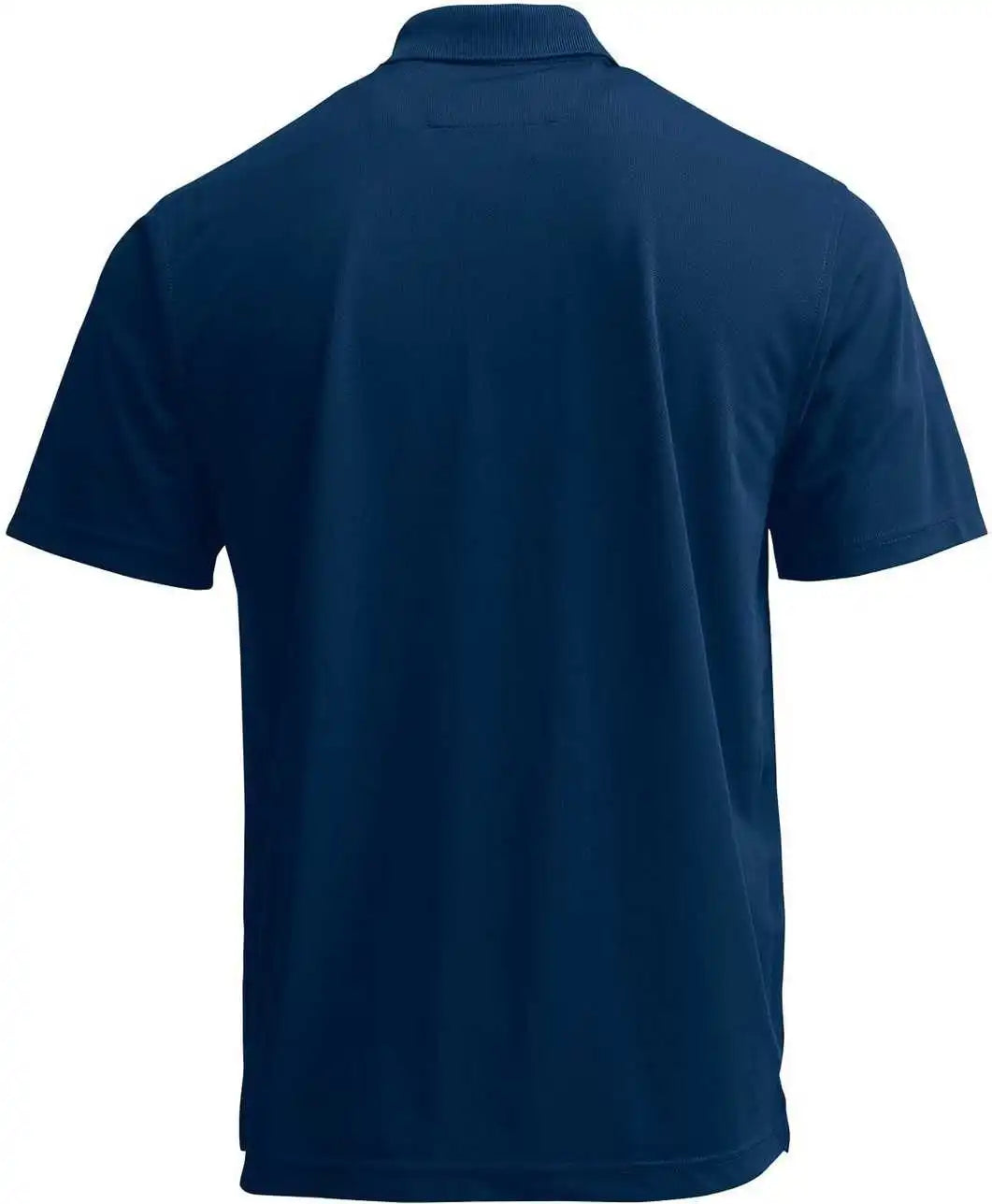 Paragon 100 Adult Solid Mesh Polo - Navy