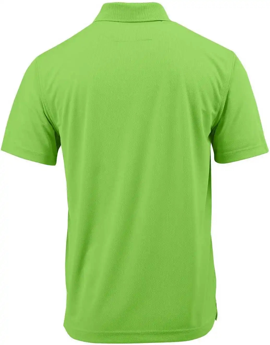 Paragon 100 Adult Solid Mesh Polo - Neon Lime
