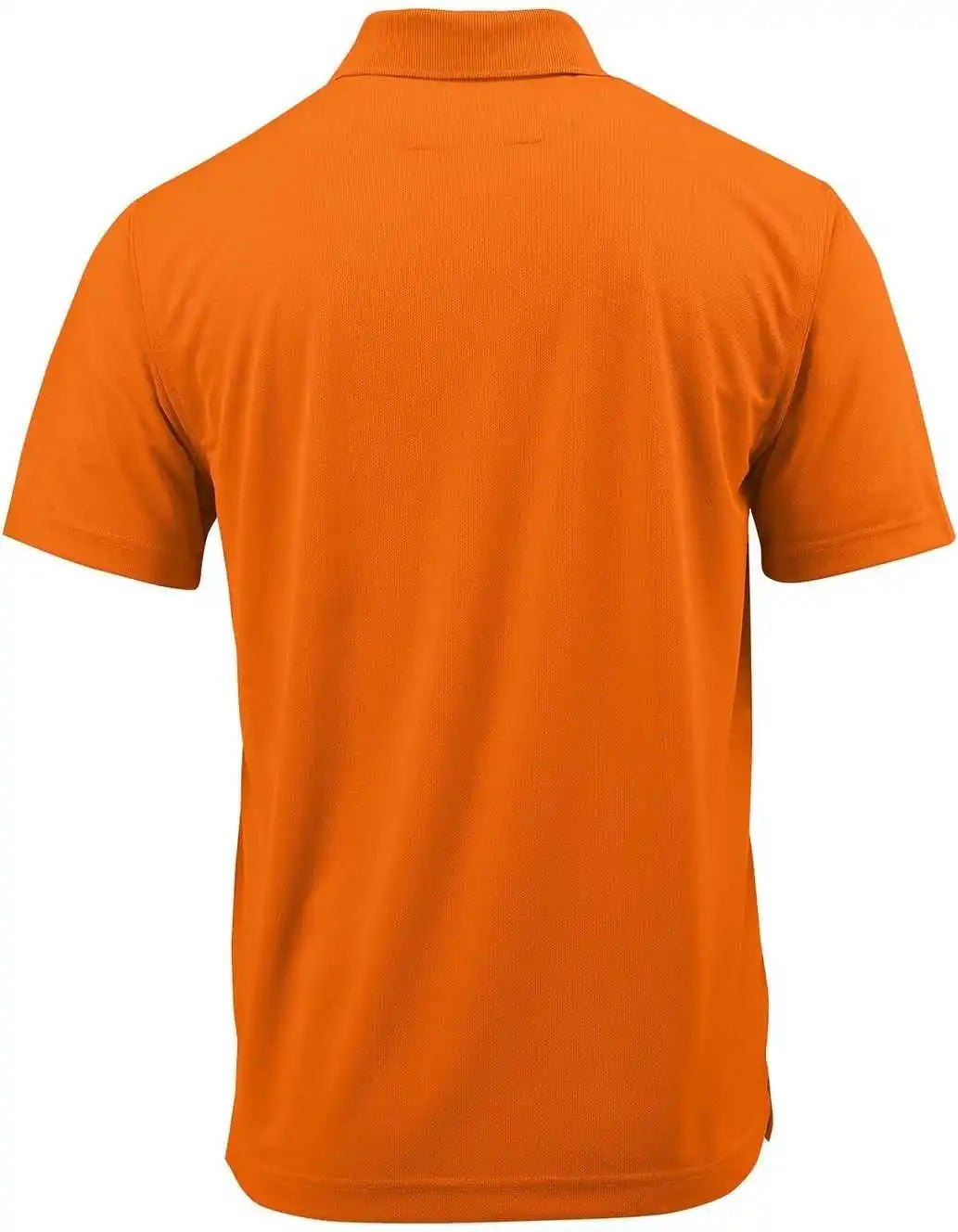 Paragon 100 Adult Solid Mesh Polo Orange