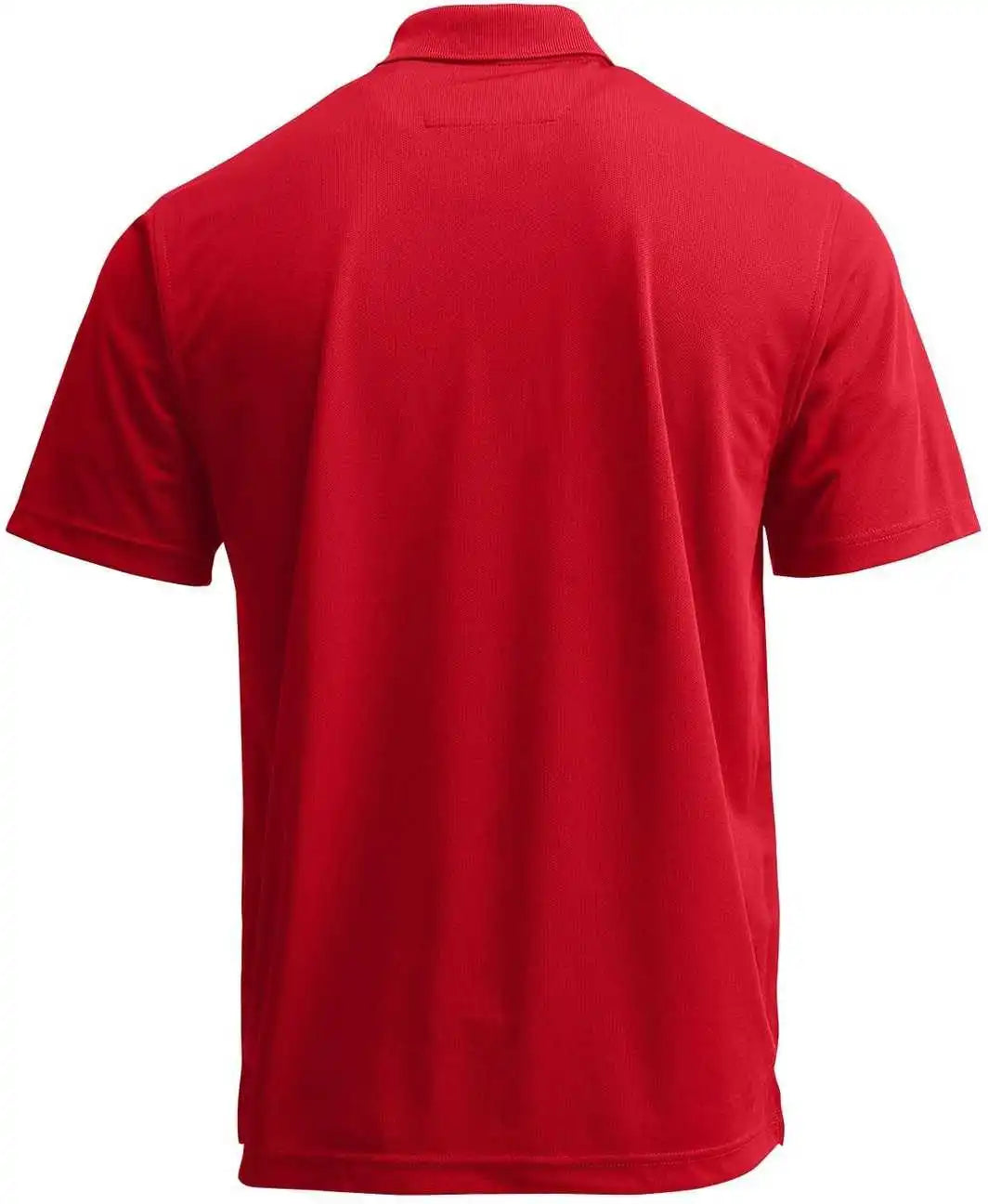 Paragon 100 Adult Solid Mesh Polo - Red
