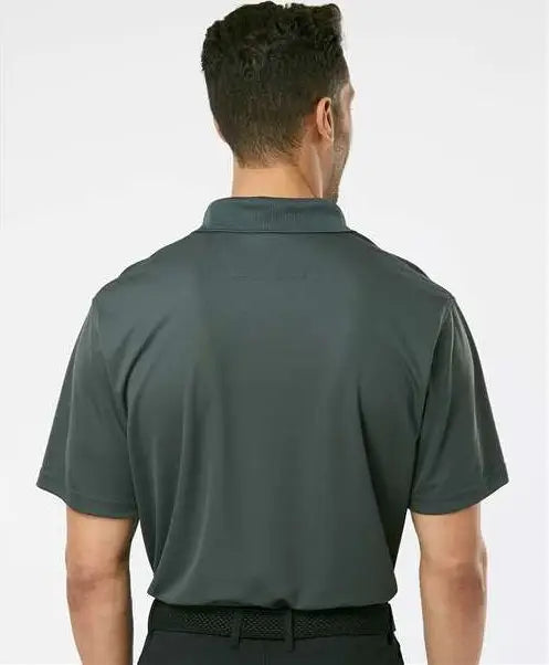 Paragon 100 Saratoga Performance Mini Mesh Polo - Carbon