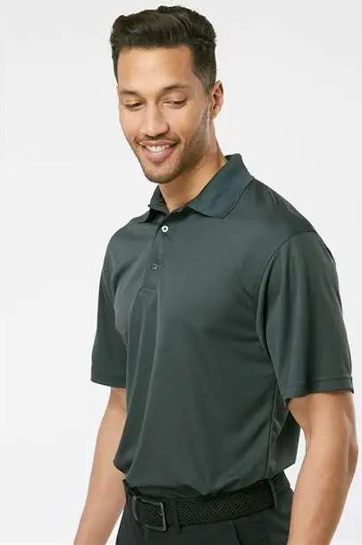 Paragon 100 Saratoga Performance Mini Mesh Polo - Carbon