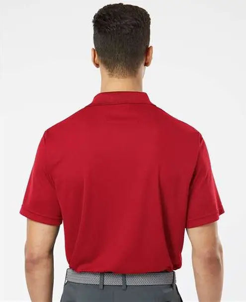Paragon 100 Saratoga Performance Mini Mesh Polo - Cardinal