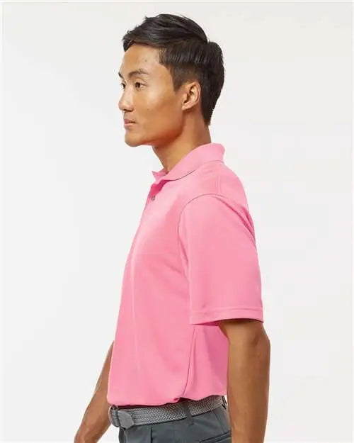 Paragon 100 Saratoga Performance Mini Mesh Polo - Charity Pink