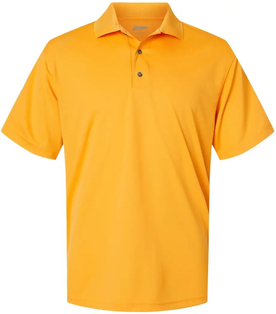Paragon 100 Saratoga Performance Mini Mesh Polo - Gold