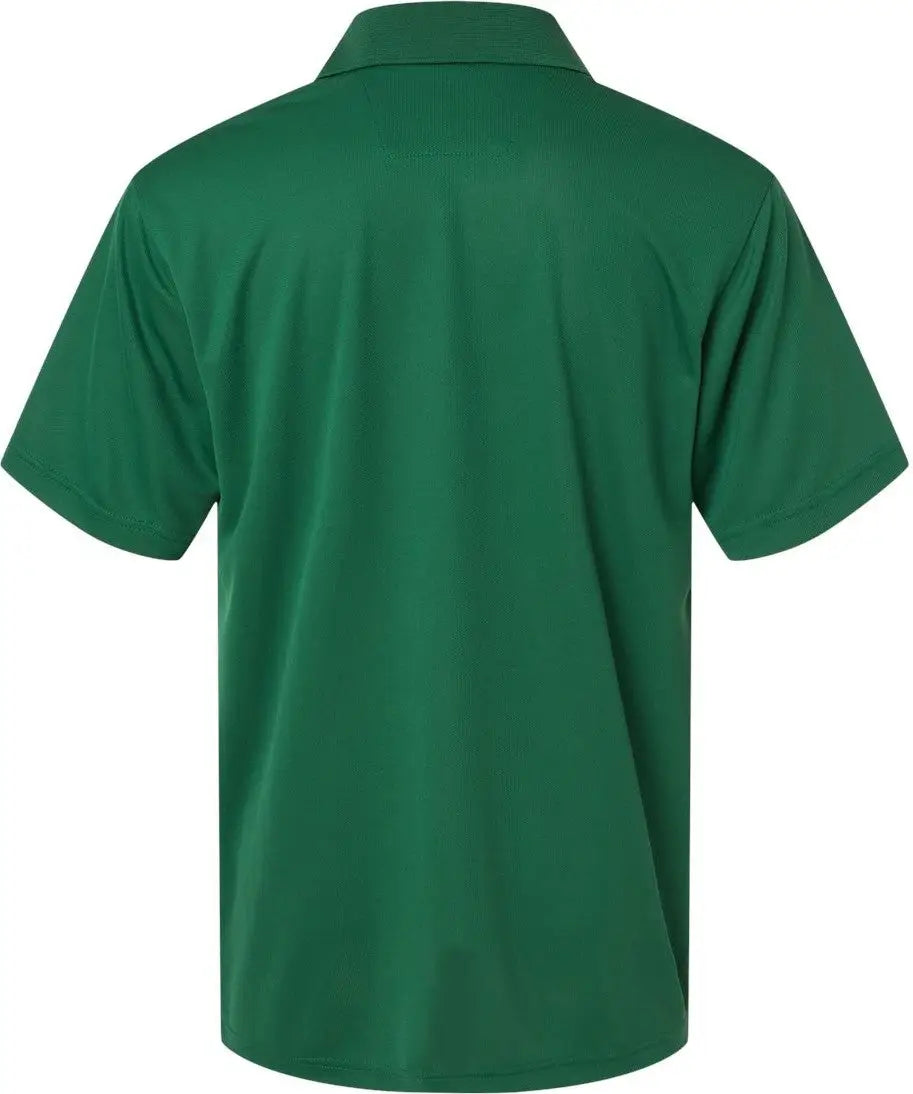 Paragon 100 Saratoga Performance Mini Mesh Polo - Hunter Green
