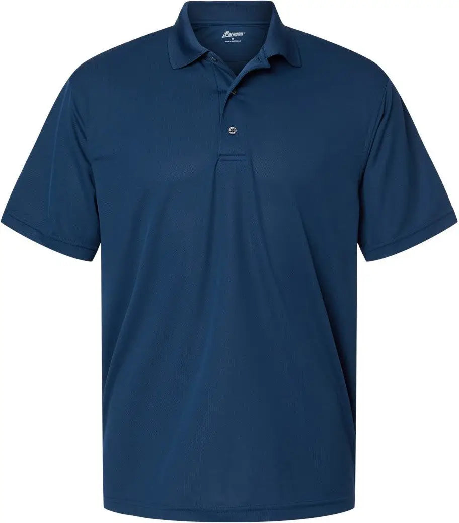 Paragon 100 Saratoga Performance Mini Mesh Polo - Navy - Adult s