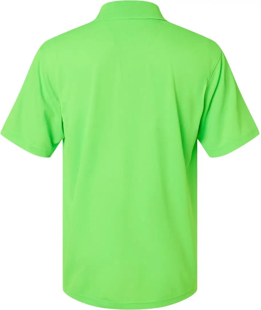 Paragon 100 Saratoga Performance Mini Mesh Polo - Neon Lime - Adult s