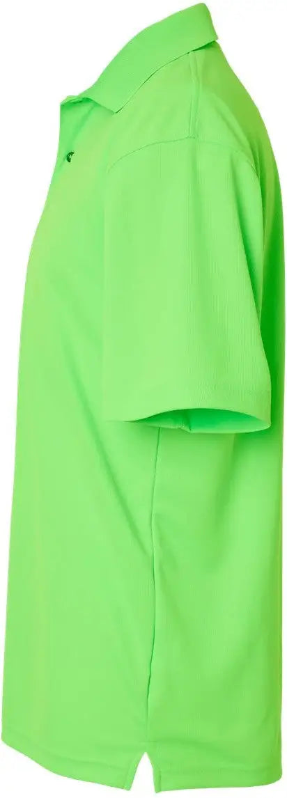 Paragon 100 Saratoga Performance Mini Mesh Polo - Neon Lime