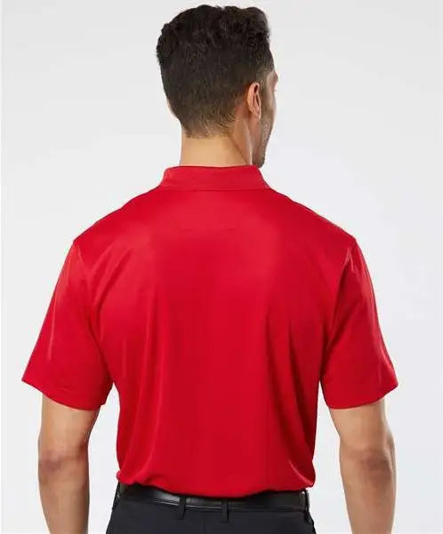 Paragon 100 Saratoga Performance Mini Mesh Polo - Red