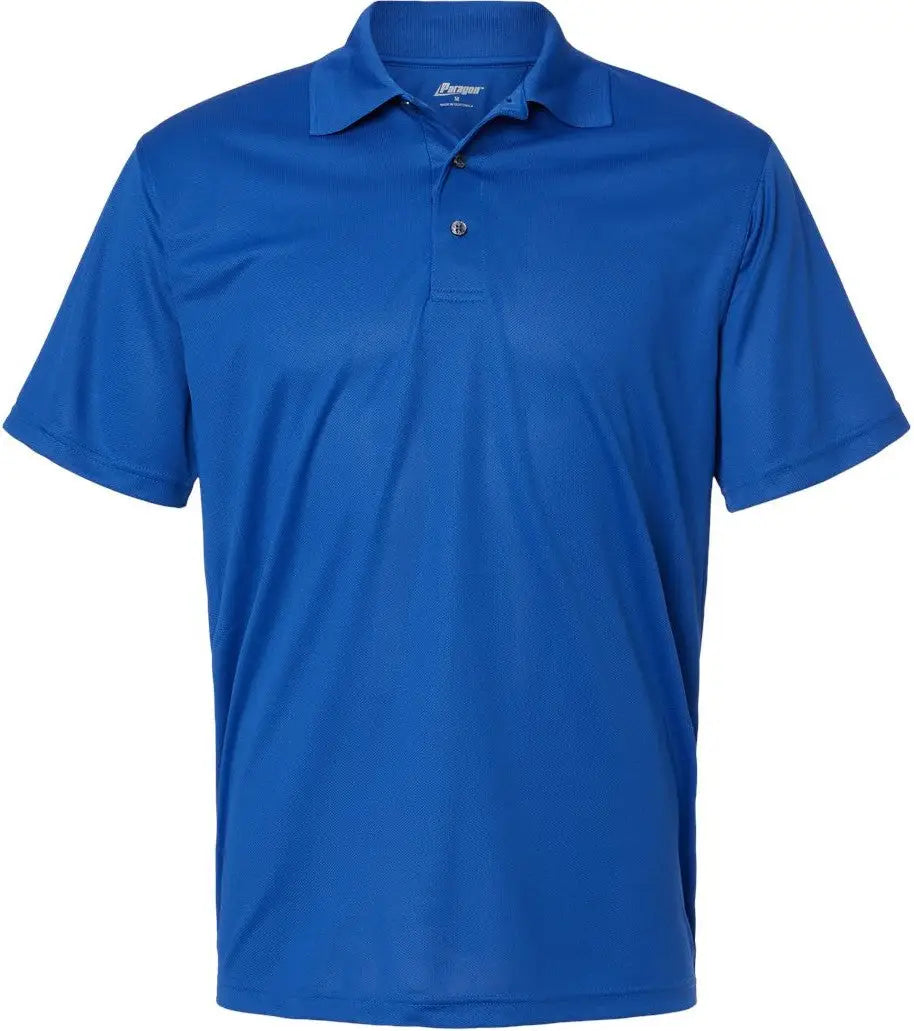 Paragon 100 Saratoga Performance Mini Mesh Polo - Royal