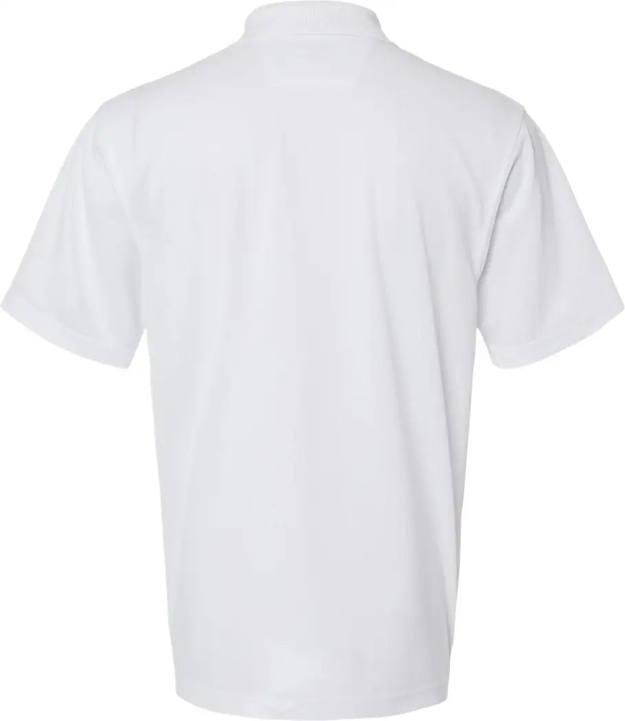 Paragon 100 Saratoga Performance Mini Mesh Polo - White