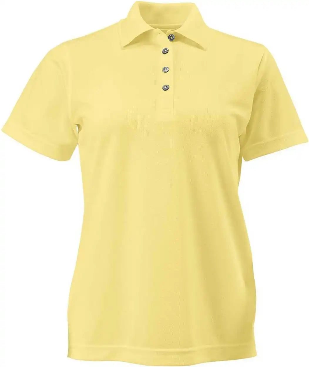 Paragon 104 Ladies Solid Mesh Polo - Butter