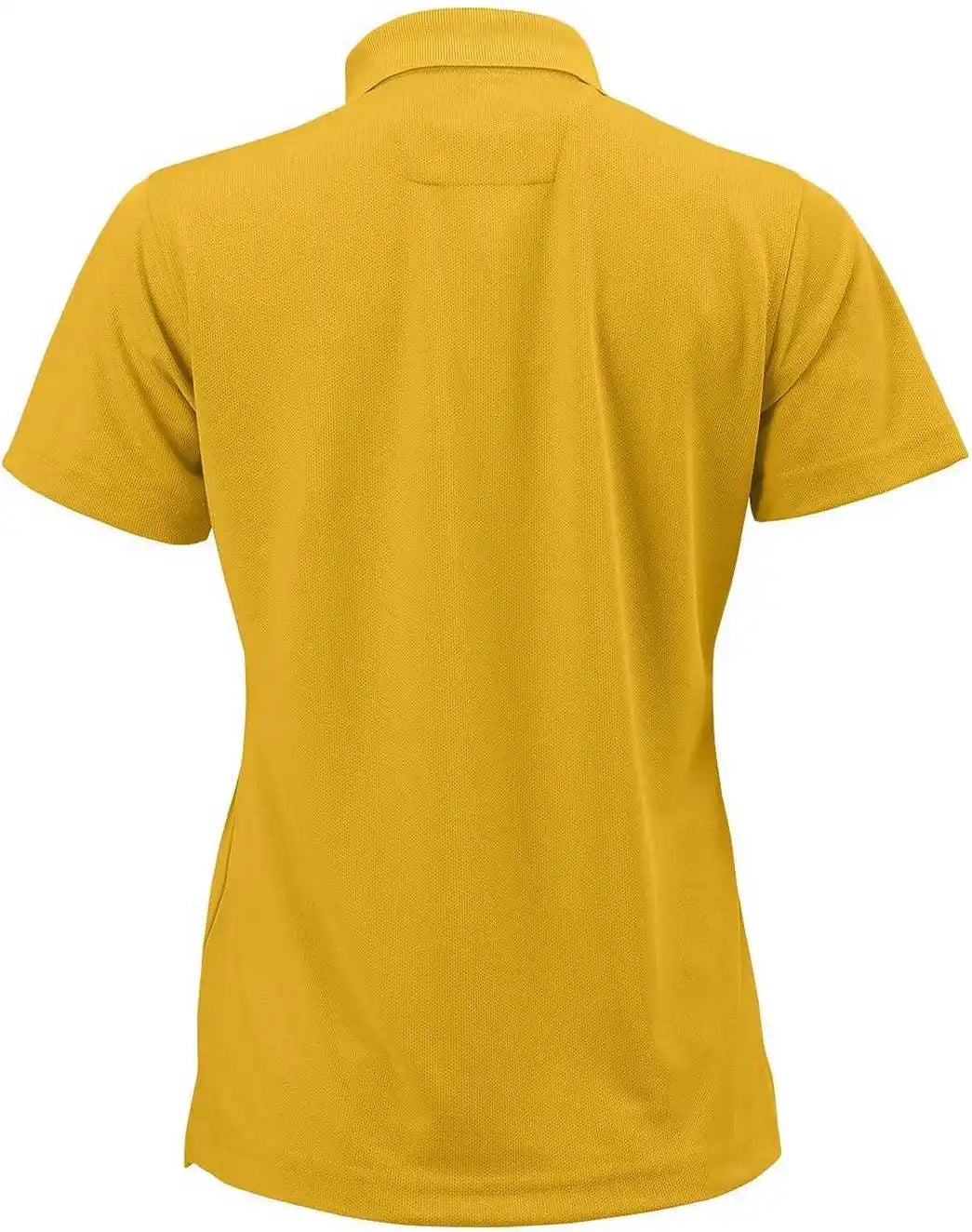 Paragon 104 Ladies Solid Mesh Polo - Gold