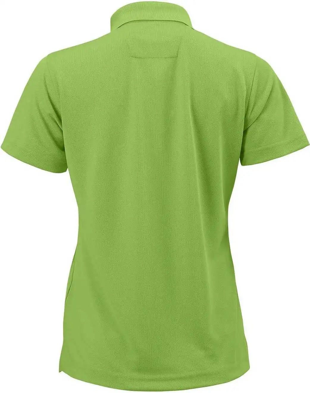 Paragon 104 Ladies Solid Mesh Polo - Neon Lime