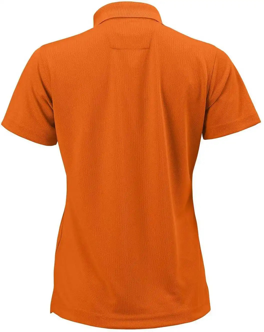 Paragon 104 Ladies Solid Mesh Polo Orange