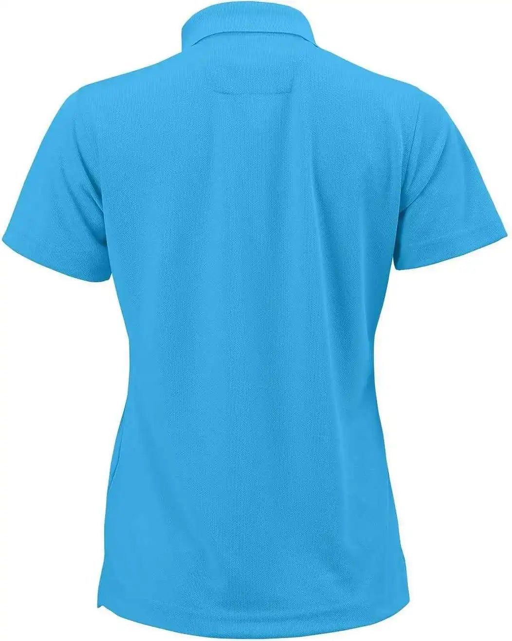 Paragon 104 Ladies Solid Mesh Polo Turquoise